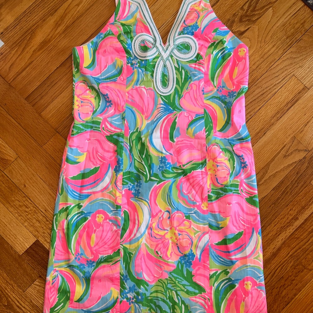Lilly Pulitzer Preppy Tessa Shift Dress So A Peeling NEW size 10